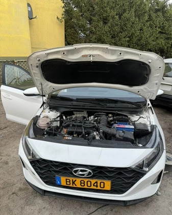 Hyundai i20 cena 59000 przebieg: 22000, rok produkcji 2021 z Ostroróg małe 29